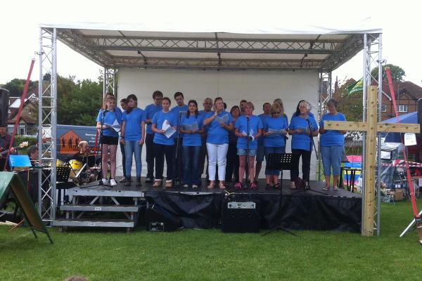 Barnstormers perform at Love Patcham