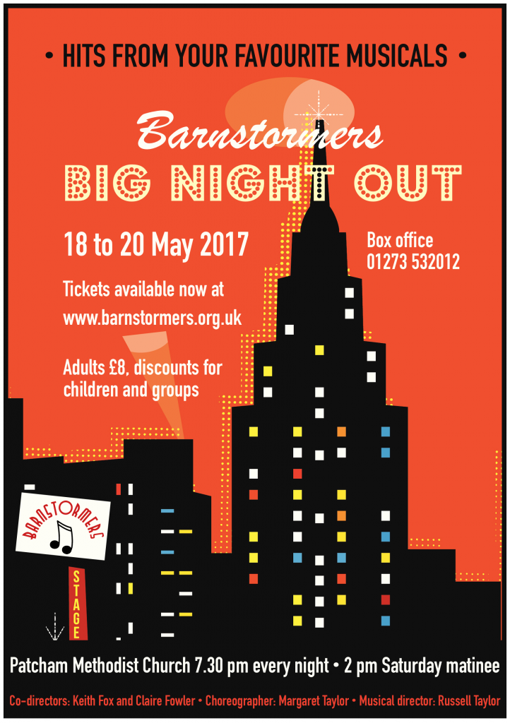 Barnstormers Big Night Out Poster
