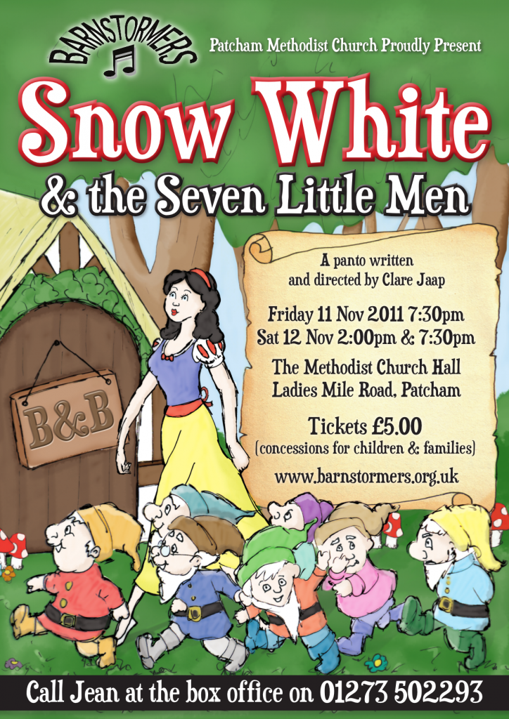 Snow White and the Seven Little Men Show Poster